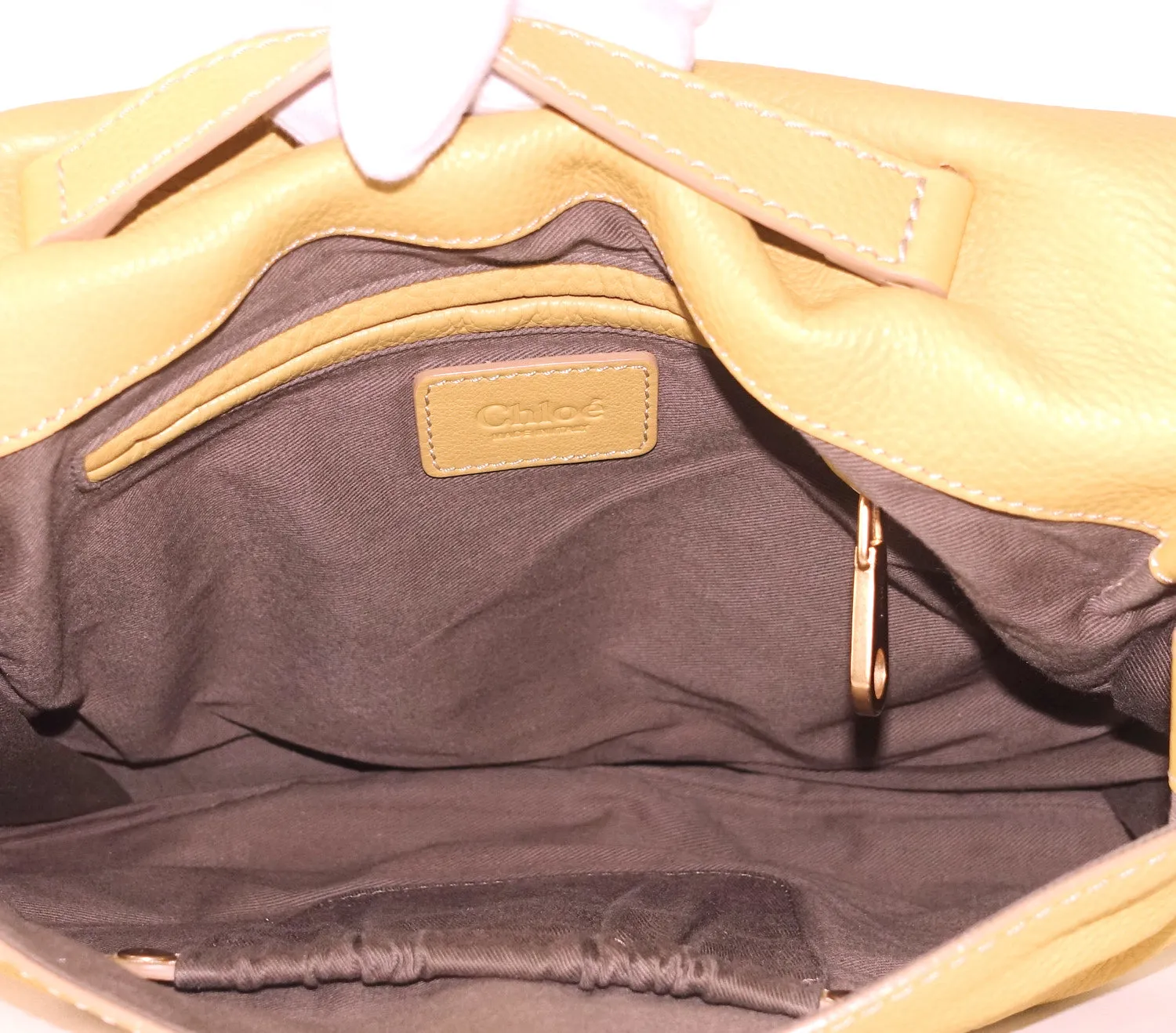 Marcie Top Handle Calfskin Leather Medium Bag