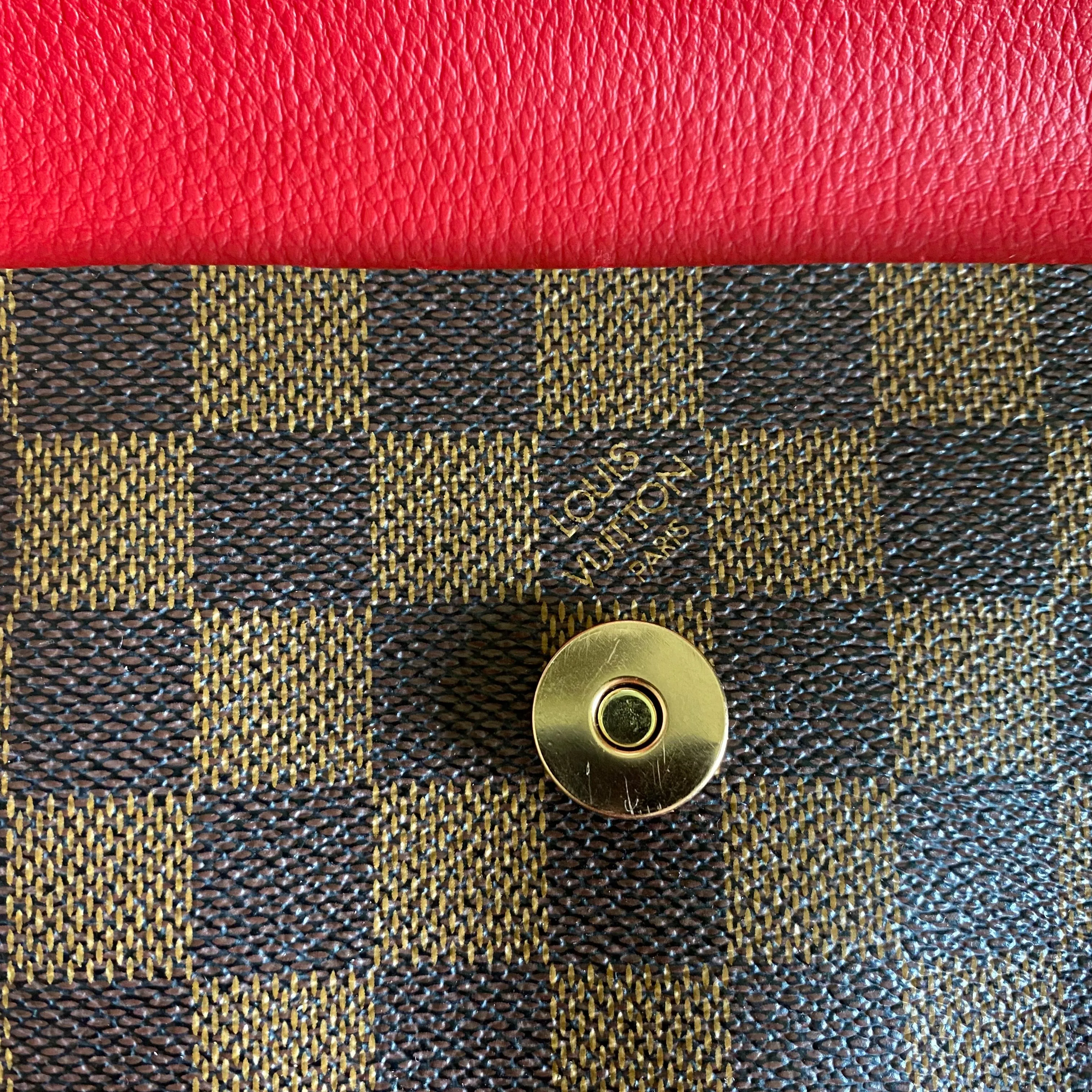 The Falcon - Damier/Monogram Mix Vintage Wristlet/Crossbody/Clutch