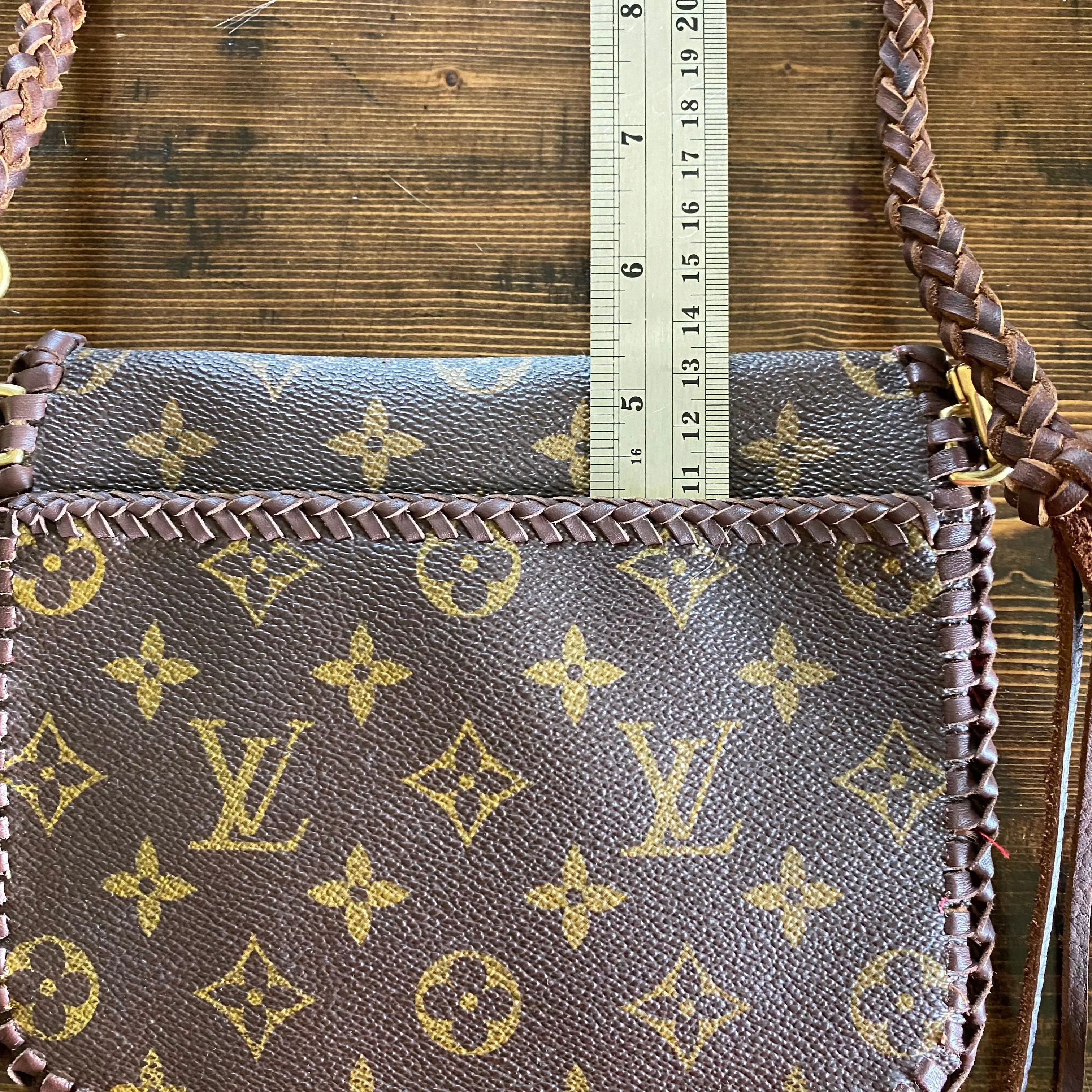 The Falcon - Damier/Monogram Mix Vintage Wristlet/Crossbody/Clutch